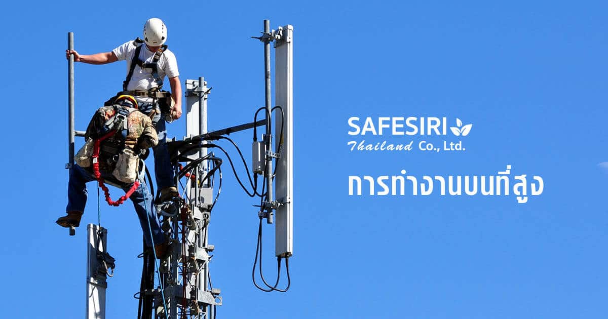 การทำงานบนที่สูงให้เกิดความปลอดภัย เทคนิคการทำงานบนที่สูง การทำงานบนที่สูงให้เกิดความปลอดภัย เทคนิคการทำงานบนที่สูง