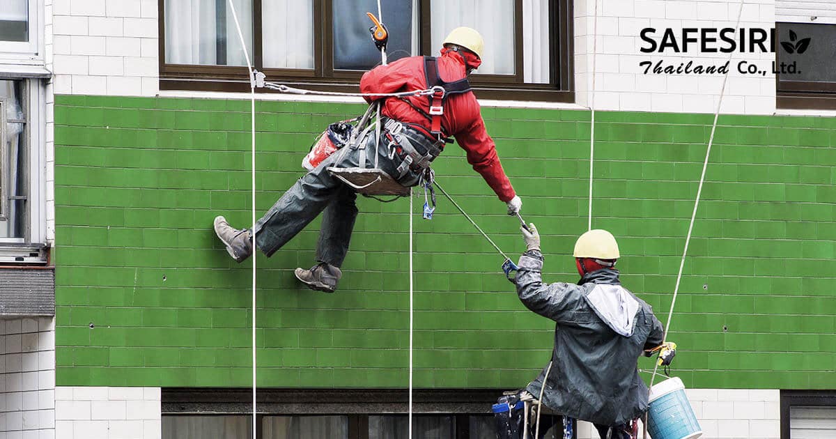 Abseiling working at heights content