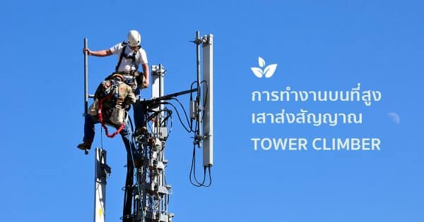 Course for working at heights, transmission towers