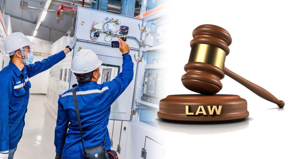 Electrical system inspection, what to check. Law, electrical system audit