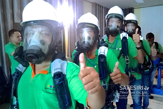 Confined space training for 4 people 2020
