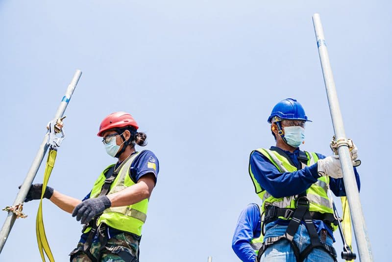 Scaffolding training pipe